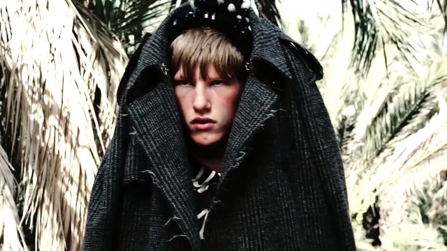 Video Reference: tree, girl, outerwear, black hair, winter, long hair