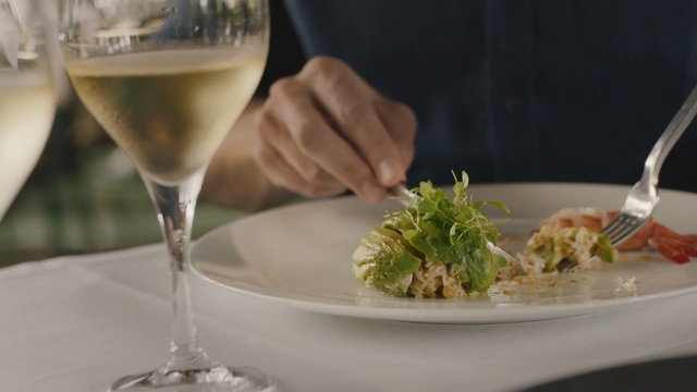 Video Reference: Food, Dish, Cuisine, Ingredient, À la carte food, Drink, Restaurant, Recipe, Champagne stemware, Champagne, Person