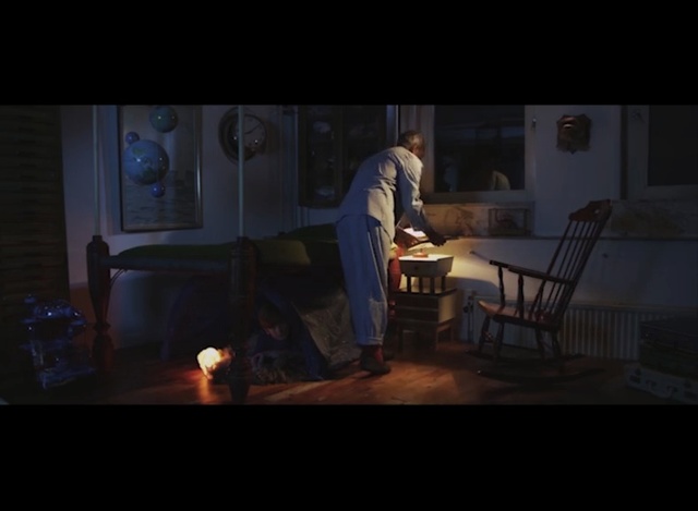 Video Reference: darkness, screenshot, lighting, pc game, scene, midnight, Person