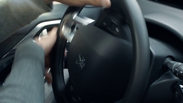 Video Reference: Car, Steering part, Steering wheel, Vehicle, Peugeot, Family car, City car, Automotive design, Subcompact car, Peugeot 208