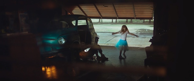 Video Reference: water, reflection, light, snapshot, fun, darkness, night, evening, girl, midnight