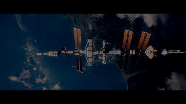 Video Reference: atmosphere, sky, screenshot, earth, outer space, space station, darkness, space, spacecraft, midnight