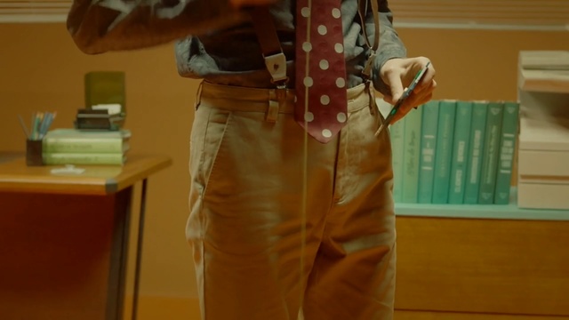 Video Reference: Standing, Outerwear, Jeans, Textile, Sleeve, Trousers, Costume, Waist