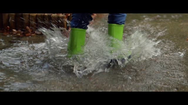 Video Reference: Water, Footwear, Puddle, Mud, Soil, Shoe, Boot