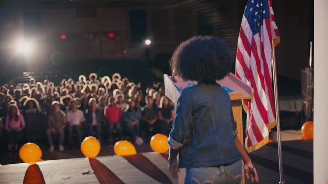 Video Reference: Event, Crowd, Audience, Flag, Performance