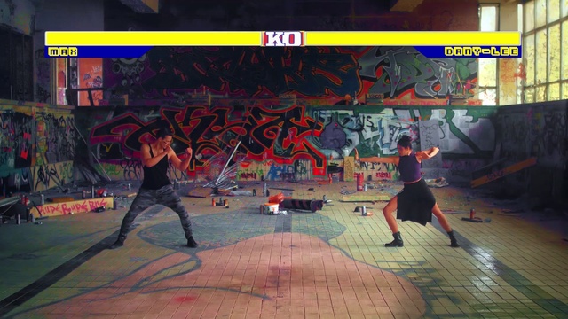 Video Reference: Graffiti, Art, Pc game, Street dance, Games, Dance, Street art, Mural, Screenshot, Sport venue