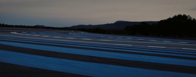 Video Reference: Sky, Blue, Horizon, Line, Dusk, Road, Cloud, Evening, Sea, Calm