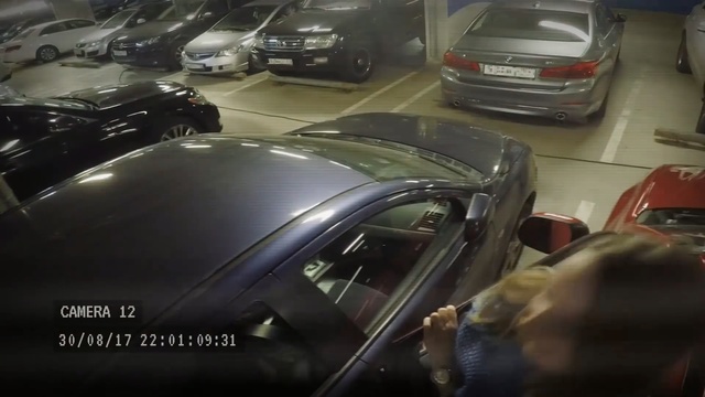 Video Reference: Vehicle, Car, Automotive exterior, Parking, Automotive window part, Person