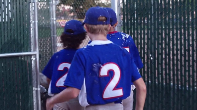 Video Reference: Baseball uniform, Sports uniform, Blue, Player, Jersey, Sportswear, Baseball, Uniform, Team sport, Team