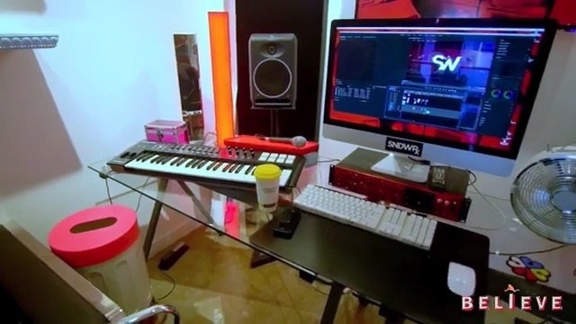 Video Reference: entertainment, electronic device, electronic instrument, technology, electronics, musical instrument accessory, studio, musical instrument, multimedia, recording, Person