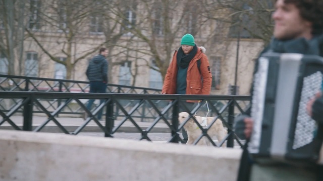 Video Reference: Winter, Snow, Street fashion, Walking, Person