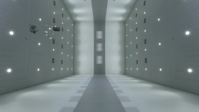 Video Reference: structure, architecture, light, wall, ceiling, lighting, daylighting, design, interior design, line, Person