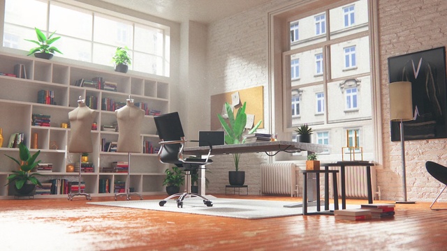 Video Reference: Furniture, Room, Interior design, Building, Property, Floor, Table, Flooring, Living room, Home