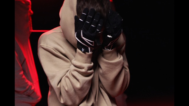 Video Reference: Red, Hand, Muscle, Outerwear, Performance