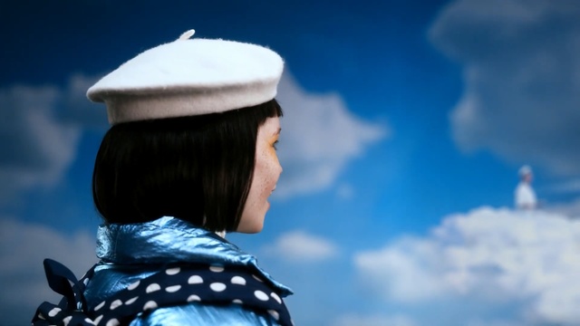 Video Reference: Blue, Sky, Cloud, Head, Daytime, Headgear, Human, Photography, Cap, Portrait photography