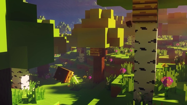 Video Reference: Biome, Animation, Games, Tree, Adventure game, Screenshot, Video game software, Plant, Graphic design, Magenta