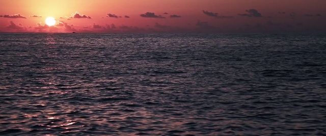 Video Reference: Horizon, Sky, Body of water, Sea, Ocean, Water, Afterglow, Calm, Sunset, Evening