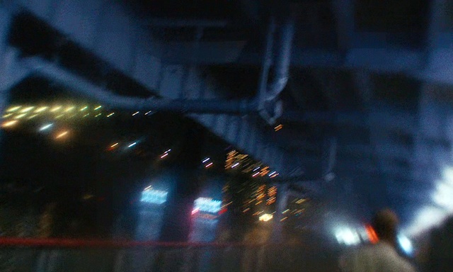 Video Reference: Light, Night, Darkness, Sky, Midnight, Automotive lighting, Reflection, City, Space