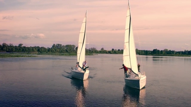 Video Reference: Sailing, Vehicle, Sail, Water transportation, Sailboat, Boat, Sailing, Watercraft, Recreation, Calm
