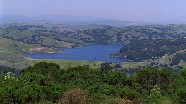 Video Reference: highland, nature reserve, reservoir, lake, hill station, loch, coast, hill, mount scenery, water resources