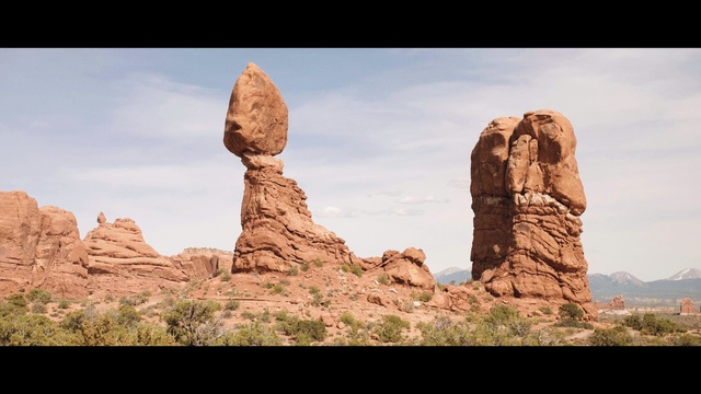 Video Reference: rock, national park, formation, sky, badlands, butte, canyon, arch, volcanic plug, geology