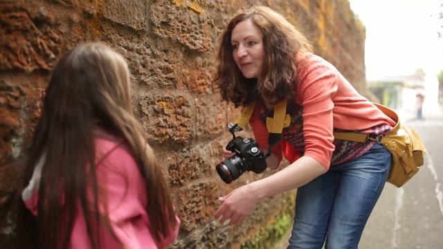 Video Reference: girl, photography, tree, plant, long hair, smile, recreation, fun, friendship, Person