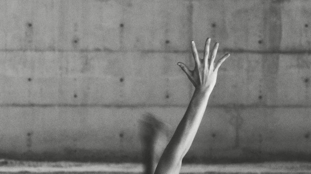 Video Reference: Black, Photograph, Leg, Wall, Black-and-white, Arm, Monochrome, Hand, Monochrome photography, Standing