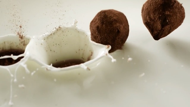 Video Reference: Chocolate truffle, Chocolate, Food, Praline, Confectionery, Rum ball, Bonbon, Cuisine, Dessert, Bourbon ball