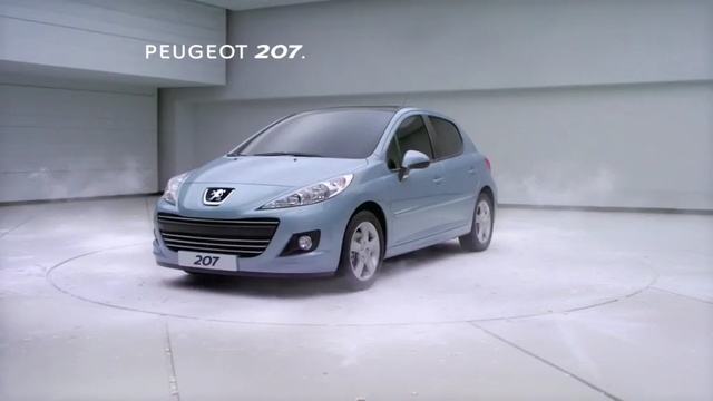 Video Reference: land vehicle, car, vehicle, peugeot 207, family car, motor vehicle, peugeot, subcompact car, automotive design, transport