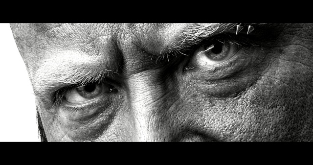 Video Reference: face, black and white, eye, person, nose, eyebrow, monochrome photography, forehead, close up, head