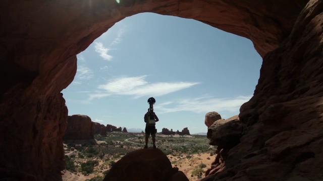 Video Reference: Arch, Formation, Rock, Natural arch, Architecture, Sky, Geology, Landscape, National park, Canyon
