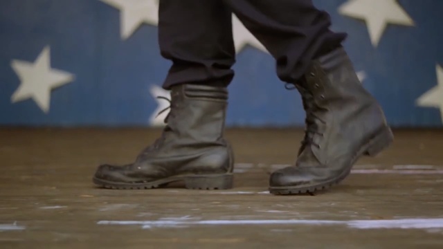 Video Reference: Footwear, Shoe, Jeans, Brown, Boot, Leg, Floor, Joint, Riding boot, Hardwood