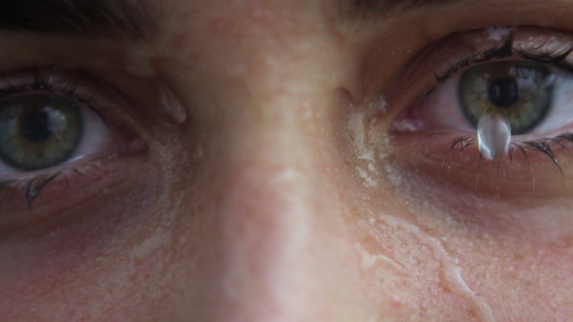 Video Reference: face, eyebrow, eye, skin, nose, close up, eyelash, forehead, cheek, wrinkle, Person