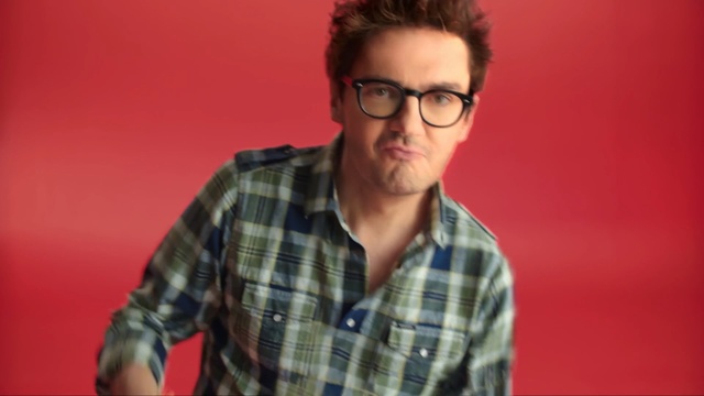 Video Reference: Eyewear, Hair, Facial hair, Glasses, Plaid, Tartan, Beard, Chin, Pattern, Cool, Person