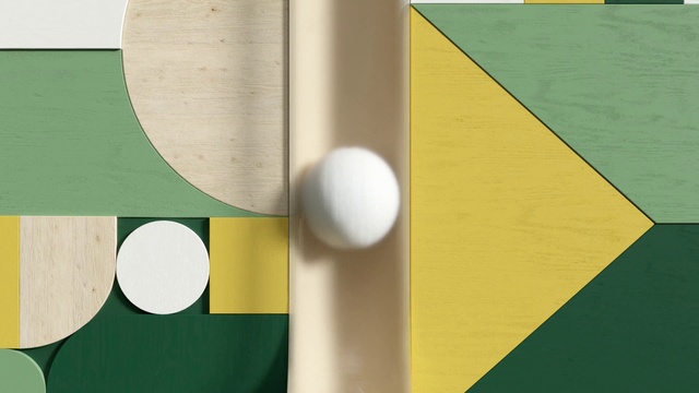 Video Reference: Green, Yellow, Circle, Line, Rectangle, Games, Pattern, Wood, Colorfulness