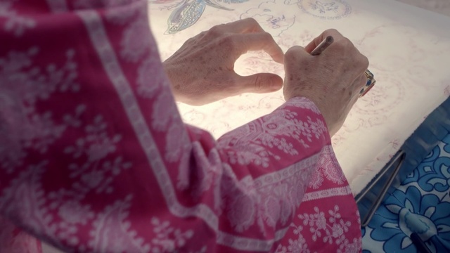 Video Reference: pink, red, purple, textile, girl, fun, art