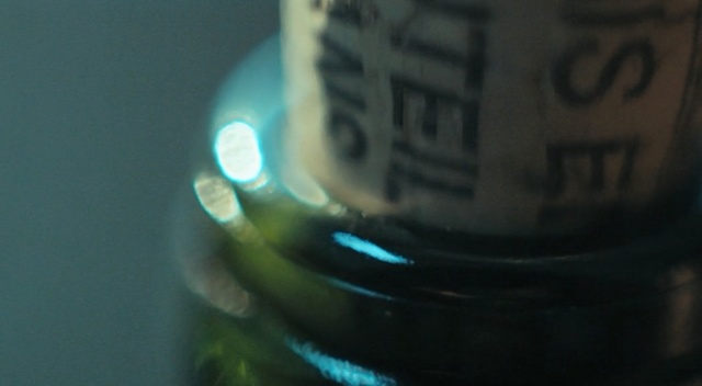 Video Reference: close up, macro photography, bottle, glass bottle, glass, liquid, font