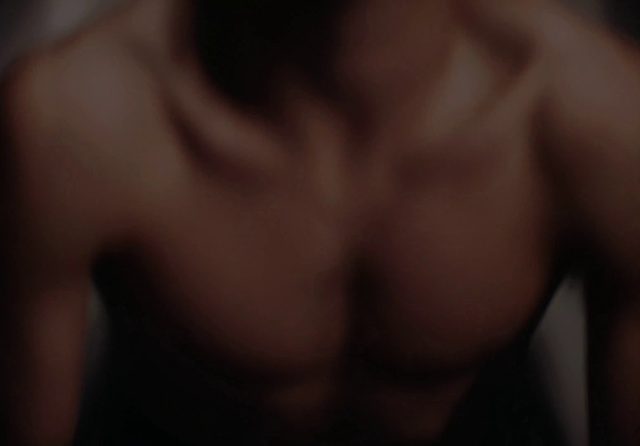 Video Reference: Black, Shoulder, Skin, Muscle, Barechested, Chest, Joint, Arm, Hand, Back
