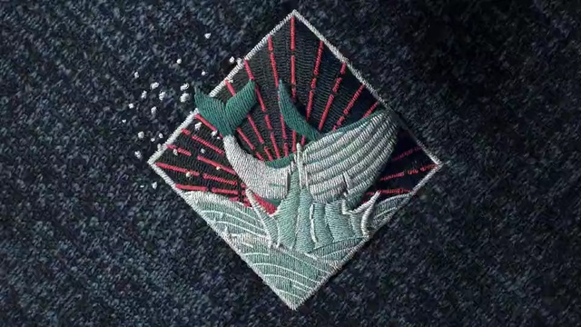 Video Reference: textile, pattern, font, triangle, space, graphics