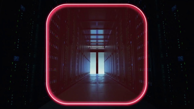 Video Reference: Red, Light, Neon, Text, Line, Font, Design, Graphics, Automotive lighting, Technology