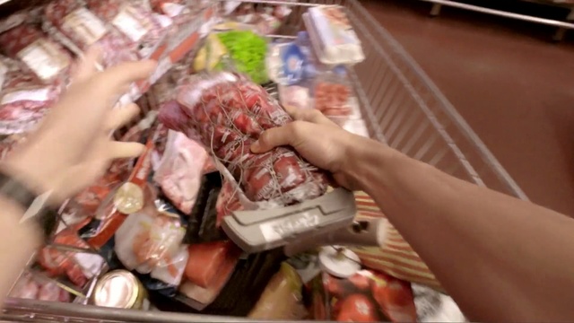 Video Reference: meat, food, animal source foods, charcuterie, butcher, flesh, dish, pork