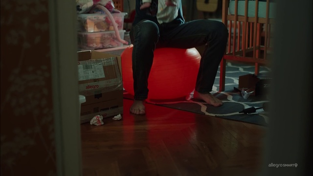 Video Reference: Floor, Red, Flooring, Hardwood, Leg, Standing, Thigh, Snapshot, Human leg, Footwear