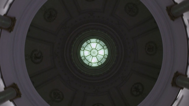 Video Reference: circle, symmetry, angle, wheel, dome, Person