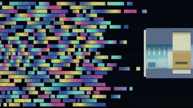 Video Reference: Purple, Pattern, Line, Violet, Wall, Rectangle, Design, Colorfulness, Symmetry, Visual arts