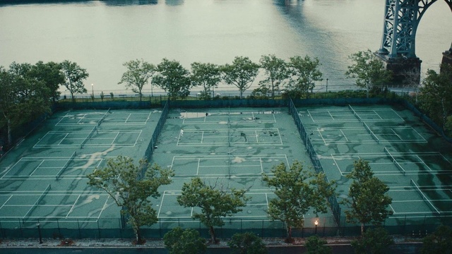 Video Reference: Water, Architecture, Sky, Grass, Tree, Sunlight, Plant, Urban design, Building, Glass