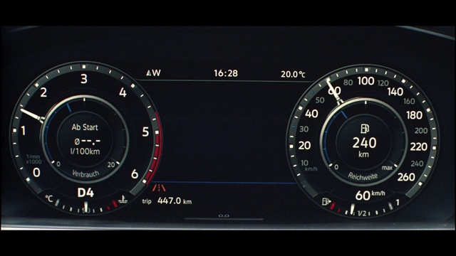 Video Reference: Vehicle, Car, Mid-size car, Luxury vehicle, Auto part, Personal luxury car, Speedometer, Gauge, Measuring instrument