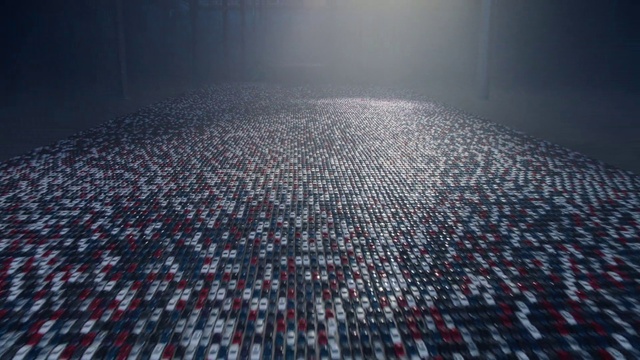 Video Reference: Sky, Pattern, Line, Design, Floor, Architecture, Flooring, Space