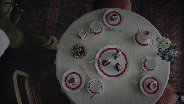 Video Reference: Embroidery, Circle, Number, Dishware, Plate, Tableware