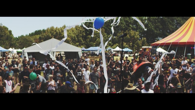 Video Reference: crowd, people, festival, audience, event, tree, public event, fun, recreation, fête
