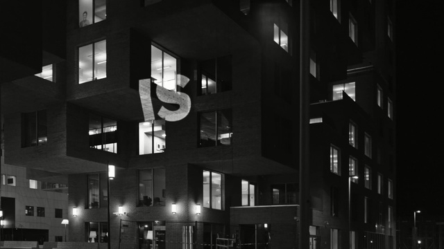 Video Reference: black, black and white, night, monochrome photography, architecture, light, building, darkness, metropolis, monochrome